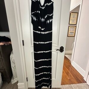 Young Fabulous & Broke Black and White Maxi Dress
